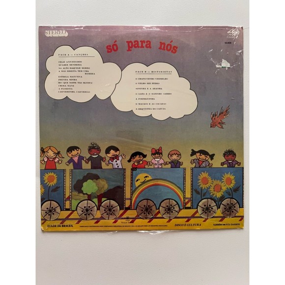 So Para Nos LP Carrousel Records Import Brazil NEW SEALED - Picture 2 of 3